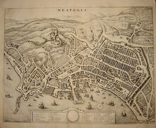 Merian Matthà¤us (1593-1650) Neapolis 1640 Francoforte 